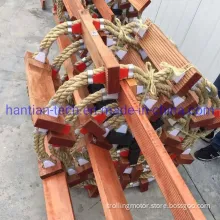 Marine Ship Offshore Hard Wood Embarkation Ladder